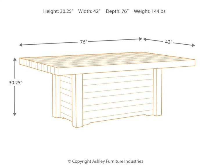 ASHLEY FURNITURE PKG000220 Dining Table and 4 Chairs and Bench