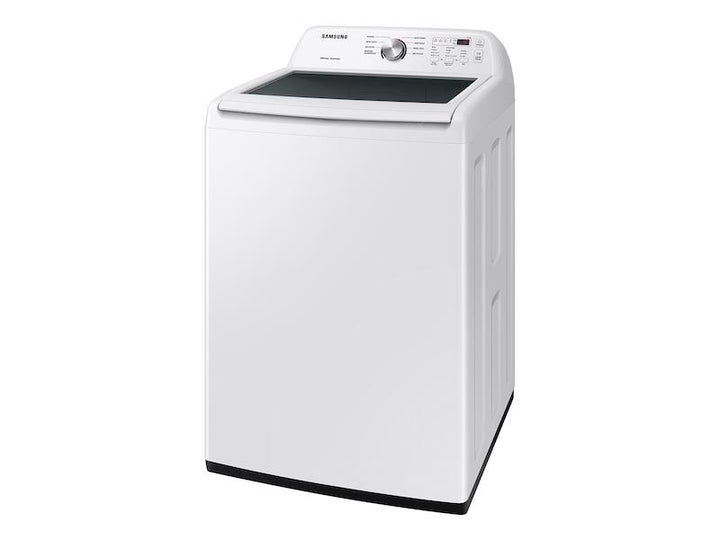 SAMSUNG WA44A3205AW 4.4 cu. ft. Top Load Washer with ActiveWave TM Agitator and Soft-Close Lid in White