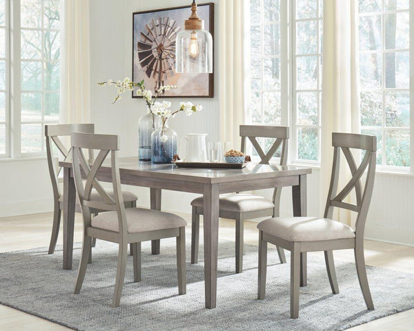 ASHLEY FURNITURE PKG011205 Dining Table and 4 Chairs