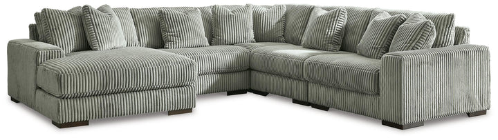 ASHLEY FURNITURE 21105S6 Lindyn 5-piece Sectional With Chaise
