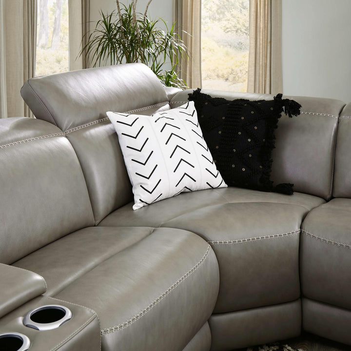 ASHLEY FURNITURE U94202S9 Correze 5-piece Power Reclining Sectional