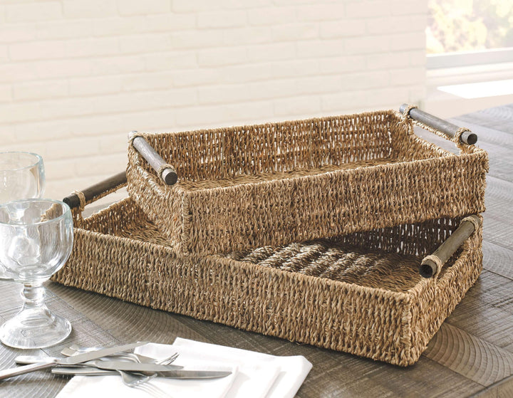 ASHLEY FURNITURE A2000464 Halima Tray set of 2