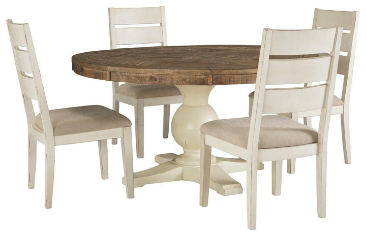 ASHLEY FURNITURE PKG000624 Dining Table and 4 Chairs