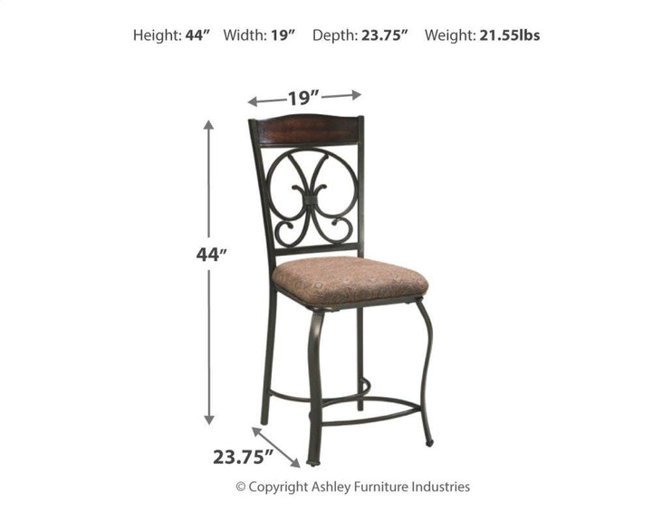 ASHLEY FURNITURE PKG000096 4-piece Bar Stool