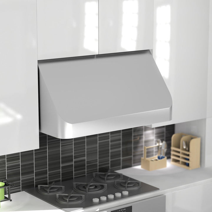 ZLINE KITCHEN AND BATH 52060 ZLINE Convertible Vent Under Cabinet Range Hood in Stainless Steel Size: 60 Inch