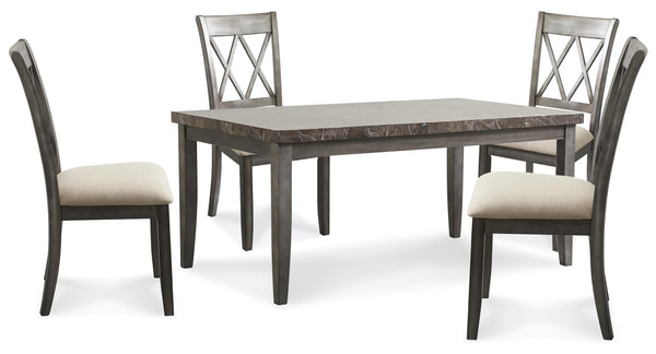 ASHLEY FURNITURE PKG013299 Dining Table and 4 Chairs