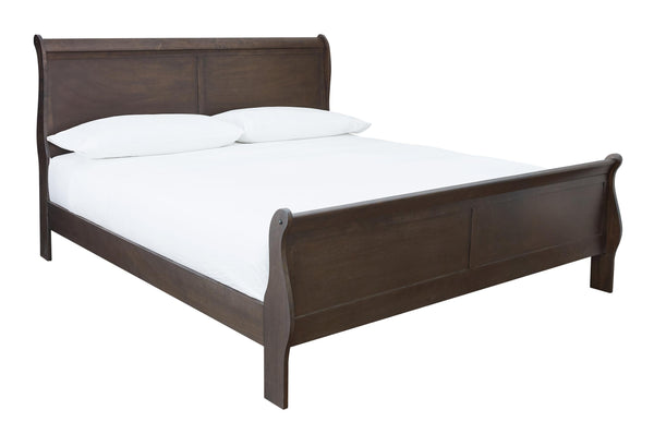 ASHLEY FURNITURE B398B9 Leewarden California King Sleigh Bed