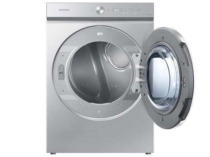 SAMSUNG DVG53BB8900TA3 Bespoke 7.6 cu. ft. Ultra Capacity Gas Dryer with AI Optimal Dry and Super Speed Dry in Silver Steel