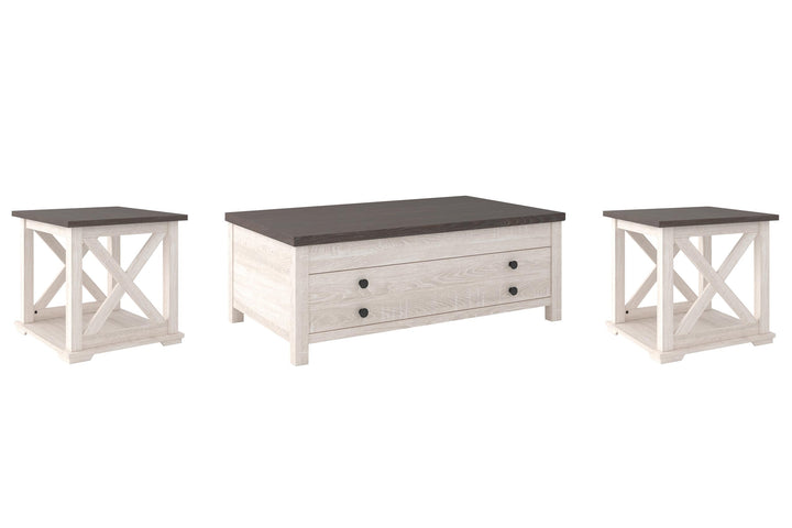 ASHLEY FURNITURE PKG007137 Coffee Table With 2 End Tables