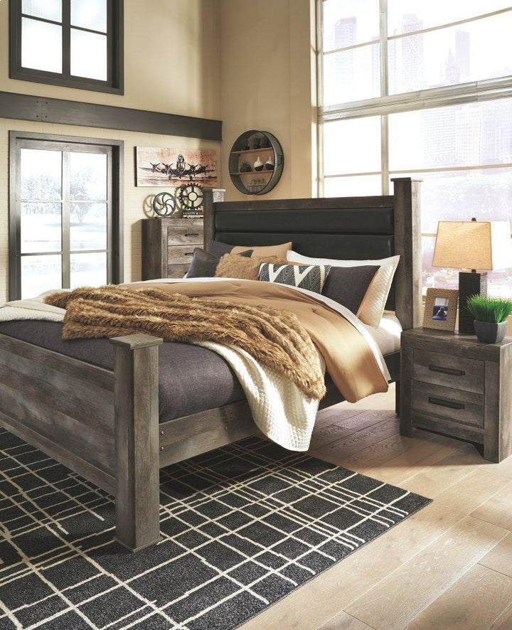 ASHLEY FURNITURE B440B6 Wynnlow King Poster Bed