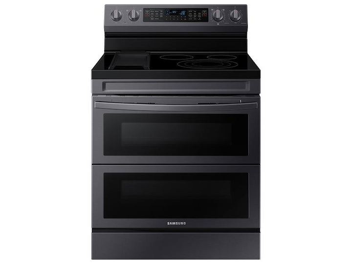 SAMSUNG NE63A6751SG 6.3 cu. ft. Smart Freestanding Electric Range with Flex Duo TM , No-Preheat Air Fry & Griddle in Black Stainless Steel