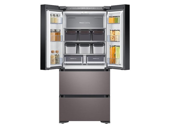 SAMSUNG RQ48T9432T1 17.3 cu. ft. Smart Kimchi & Specialty 4-Door French Door Refrigerator in Platinum Bronze