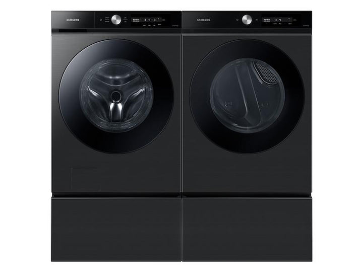 SAMSUNG DVG46BB6700VA3 Bespoke 7.5 cu. ft. Large Capacity Gas Dryer with Super Speed Dry and AI Smart Dial in Brushed Black