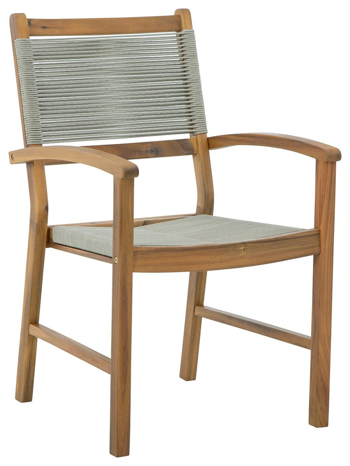 ASHLEY FURNITURE PKG013835 Outdoor Dining Table and 4 Chairs