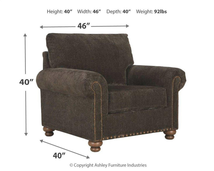 ASHLEY FURNITURE PKG001770 Chair and Ottoman