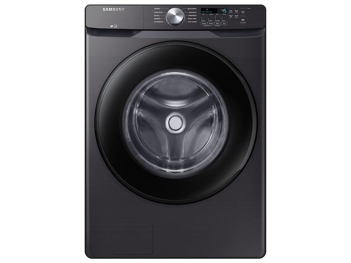 SAMSUNG WF45T6000AV 4.5 cu. ft. Front Load Washer with Vibration Reduction Technology+ in Brushed Black