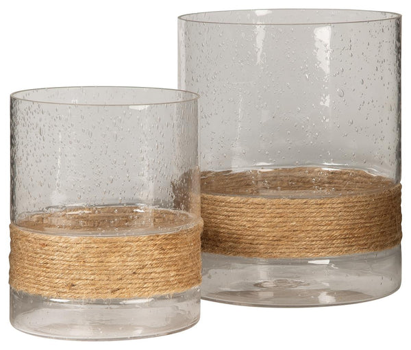 ASHLEY FURNITURE A2000456 Eudocia Candle Holder set of 2