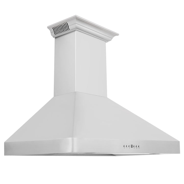 ZLINE KITCHEN AND BATH KF2CRNBT30 ZLINE 30" Wall Mount Range Hood in Stainless Steel with Built-in CrownSound R Bluetooth Speakers Size: 30 Inch