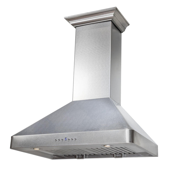 ZLINE KITCHEN AND BATH 8KF2S30 ZLINE Wall Mount Range Hood in ZLINE DuraSnow Stainless Steel Size: 30 Inch