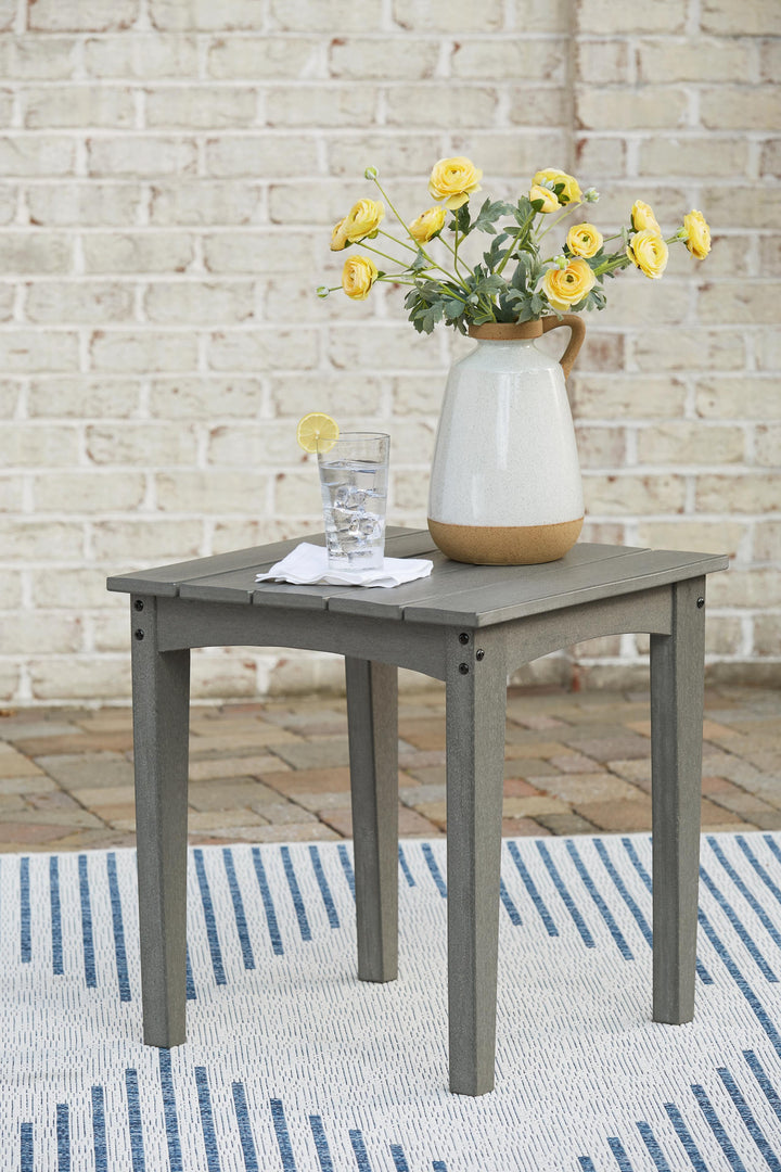 ASHLEY FURNITURE PKG011418 Outdoor Chair With End Table