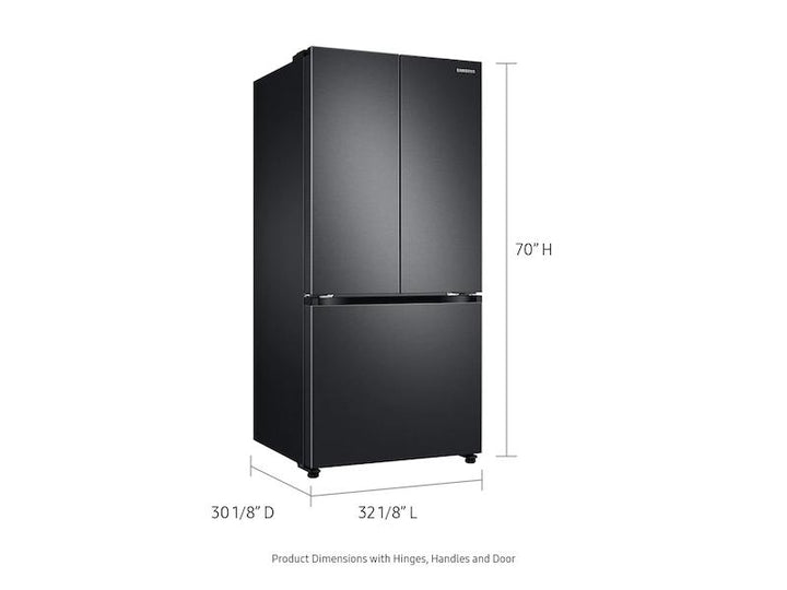 SAMSUNG RF20A5101B1 19.5 cu. ft. Smart 3-Door French Door Refrigerator in Black