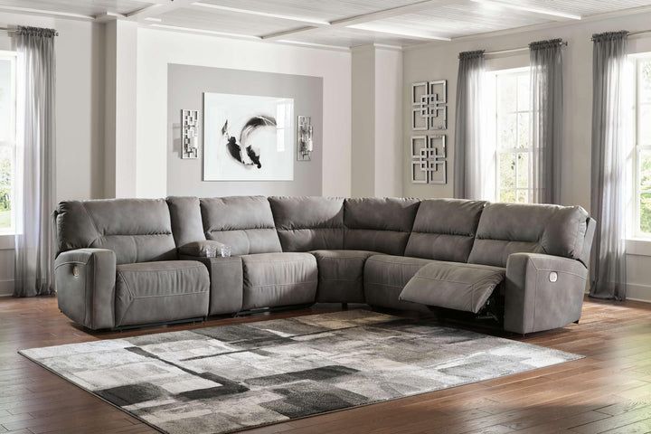 ASHLEY FURNITURE 15901S11 Next-gen Durapella 6-piece Power Reclining Sectional