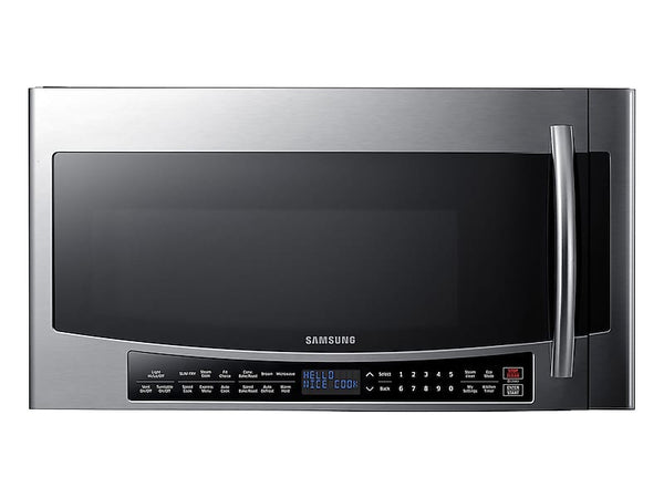 SAMSUNG MC17J8000CS 1.7 cu. ft. Over-the-Range Convection Microwave in Fingerprint Resistant Stainless Steel