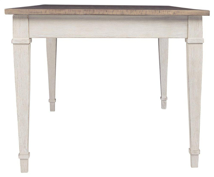 ASHLEY FURNITURE PKG008915 Dining Table and 4 Chairs and Bench