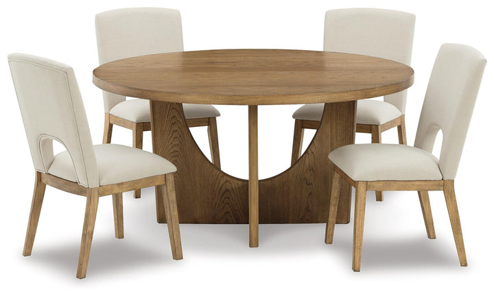 ASHLEY FURNITURE PKG014840 Dining Table and 4 Chairs