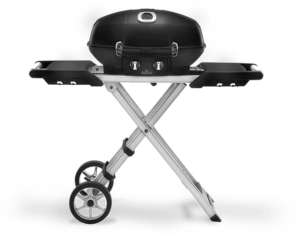 NAPOLEON BBQ PRO285XBK TravelQ PRO285X with Scissor Cart , Black , Propane