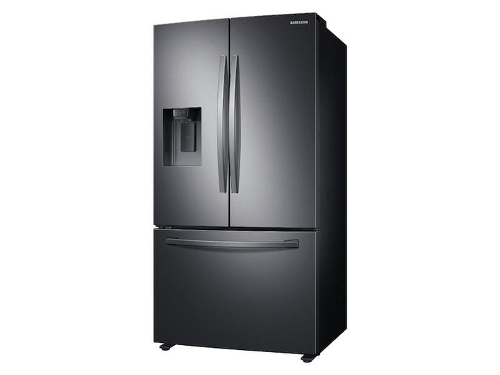 SAMSUNG RF27T5201SG 27 cu. ft. Large Capacity 3-Door French Door Refrigerator with External Water & Ice Dispenser in Black Stainless Steel