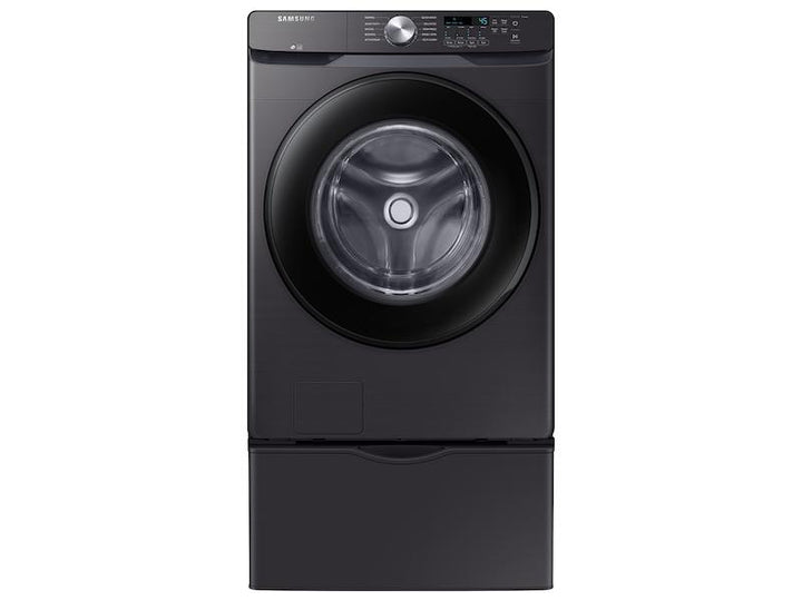 SAMSUNG WF45T6000AV 4.5 cu. ft. Front Load Washer with Vibration Reduction Technology+ in Brushed Black