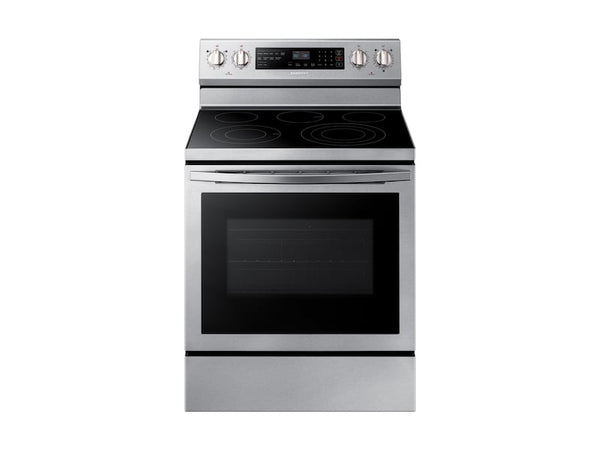 SAMSUNG NE59R6631SS 5.9 cu. ft. Freestanding Electric Range with True Convection in Stainless Steel