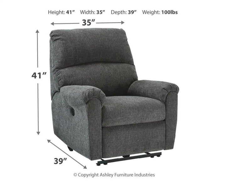 ASHLEY FURNITURE 7591006 Mcteer Power Recliner