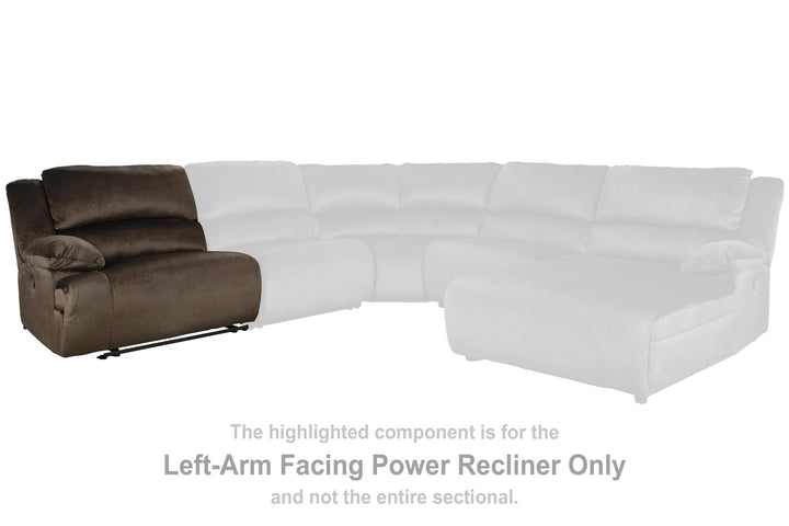 ASHLEY FURNITURE 3650458 Clonmel Left-arm Facing Power Recliner