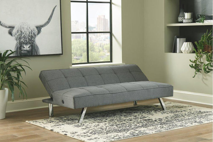 ASHLEY FURNITURE 6800445 Santini Flip Flop Armless Sofa