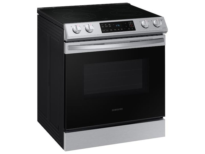 SAMSUNG NE63T8111SS 6.3 cu. ft. Smart Slide-in Electric Range in Stainless Steel