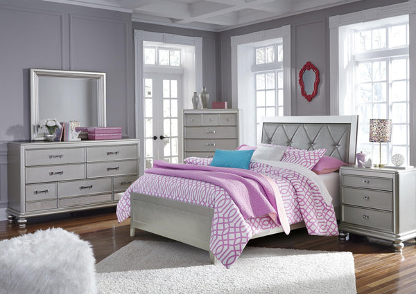 ASHLEY FURNITURE PKG005846 Full Panel Bed With Dresser