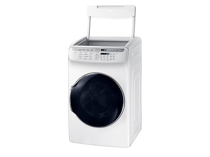 SAMSUNG DVE55M9600W 7.5 cu. ft. Smart Electric Dryer with FlexDry TM in White