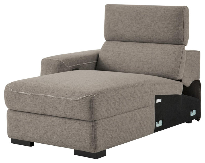 ASHLEY FURNITURE 7700579 Mabton Left-arm Facing Power Reclining Back Chaise