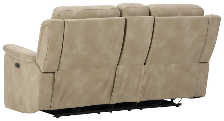 ASHLEY FURNITURE 5930218 Next-gen Durapella Power Reclining Loveseat With Console