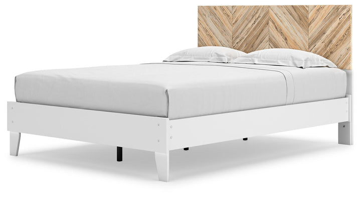 ASHLEY FURNITURE EB1221B5 Piperton Queen Panel Platform Bed