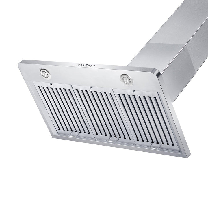 ZLINE KITCHEN AND BATH KF130 ZLINE Convertible Vent Wall Mount Range Hood in Stainless Steel Size: 30 inch