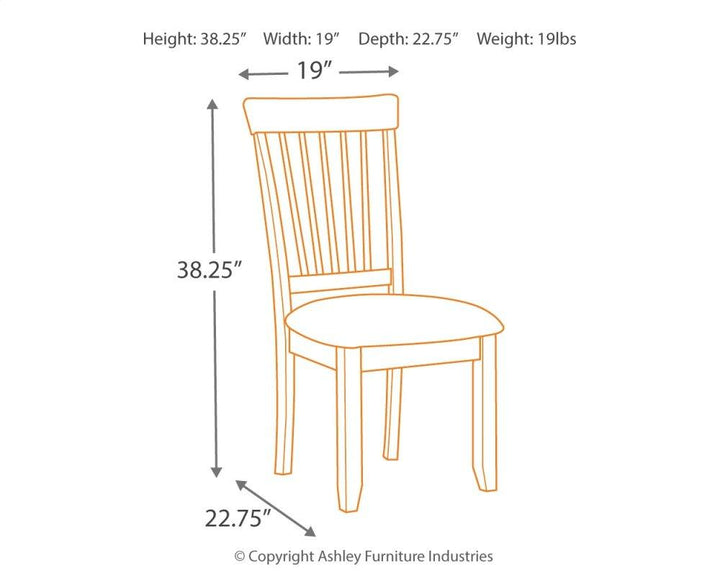 ASHLEY FURNITURE PKG000067 2-piece Dining Chair