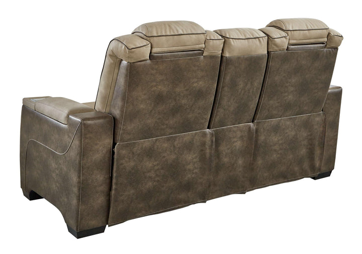 ASHLEY FURNITURE 2200318 Next-gen Durapella Power Reclining Loveseat With Console