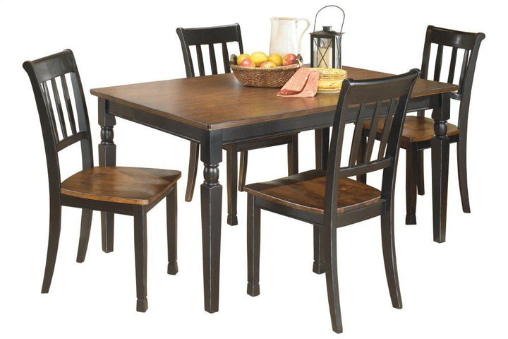 ASHLEY FURNITURE PKG002048 Dining Table and 4 Chairs