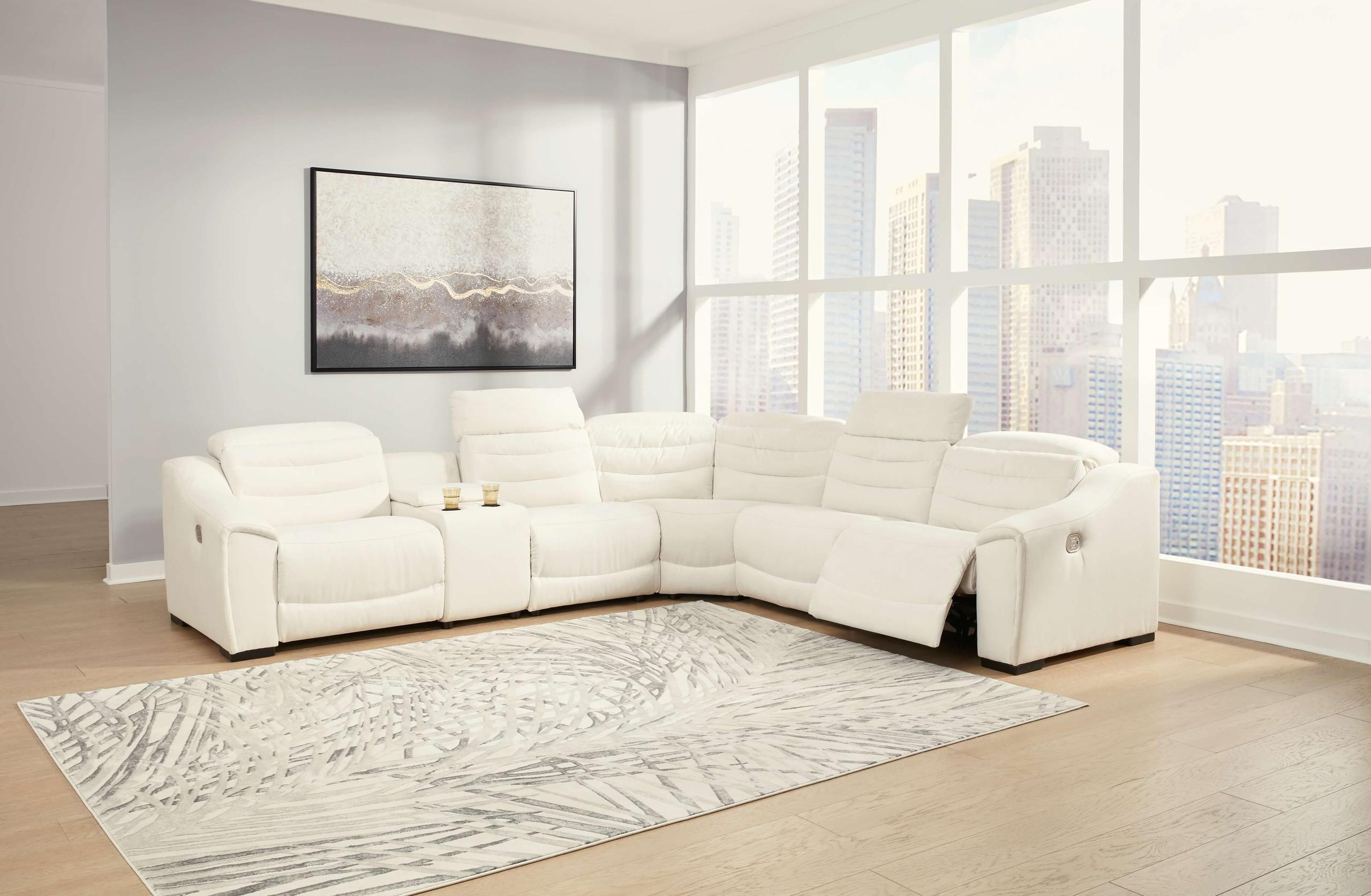 ASHLEY FURNITURE 58505S6 Next-gen Gaucho 6-piece Power Reclining Sectional