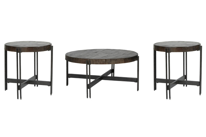 ASHLEY FURNITURE PKG007181 Coffee Table With 2 End Tables