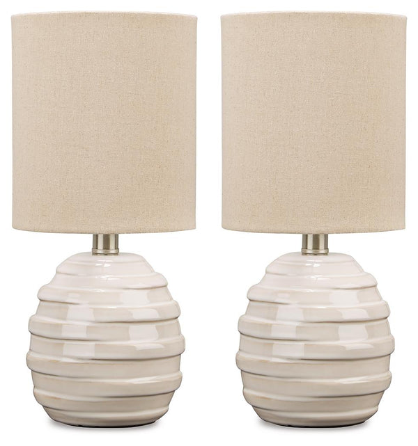 ASHLEY FURNITURE PKG010503 2-piece Table Lamp Set