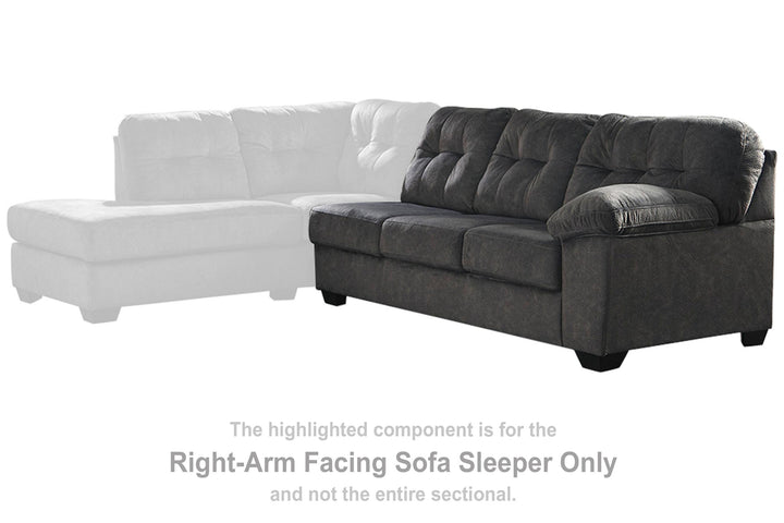 ASHLEY FURNITURE 7050970 Accrington Right-arm Facing Sofa Sleeper